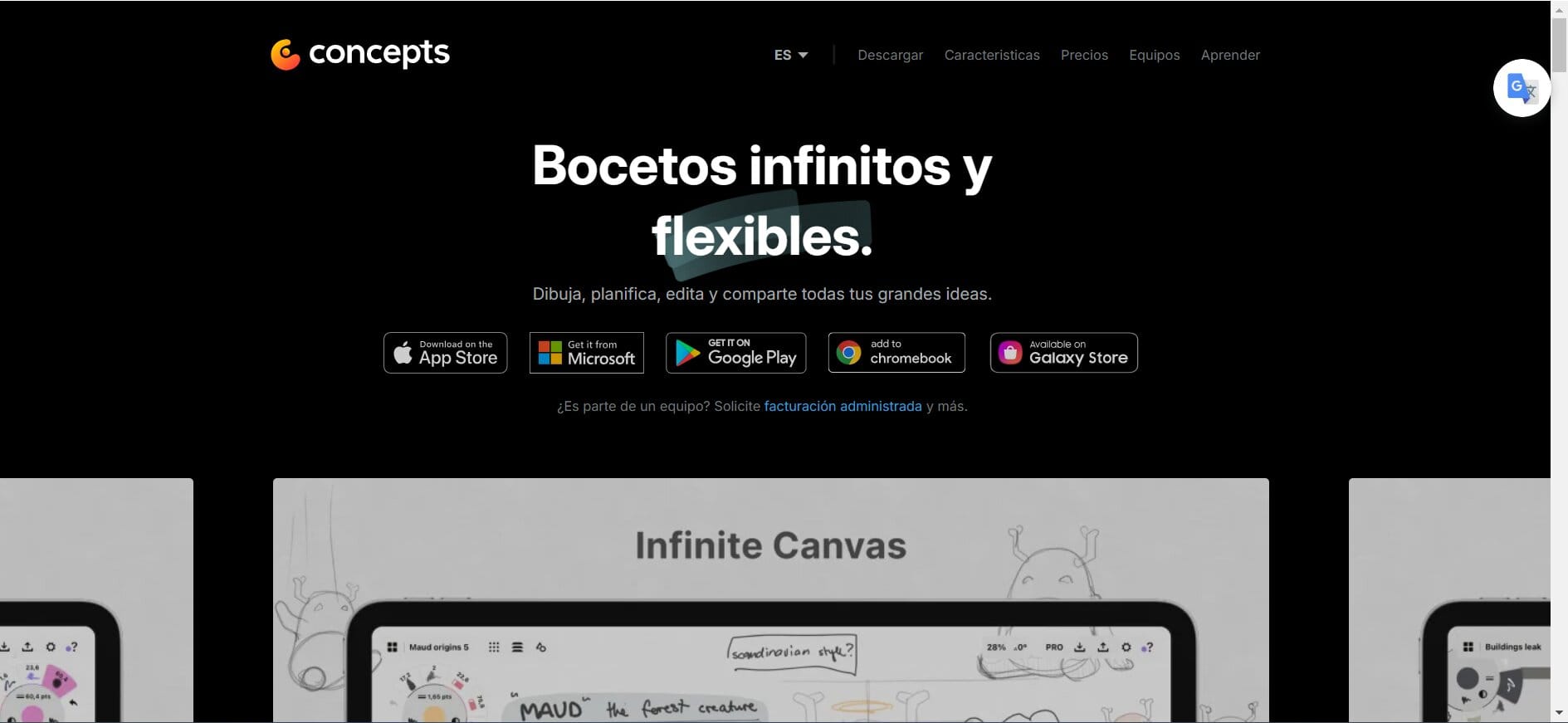 Manos a la Obra...dále vida a tus ideas... 5 Dibujo App Concepts