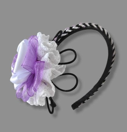 Handmade-Manualidades-Artesanía-DIY...? 4 Diadema tejida con cintas