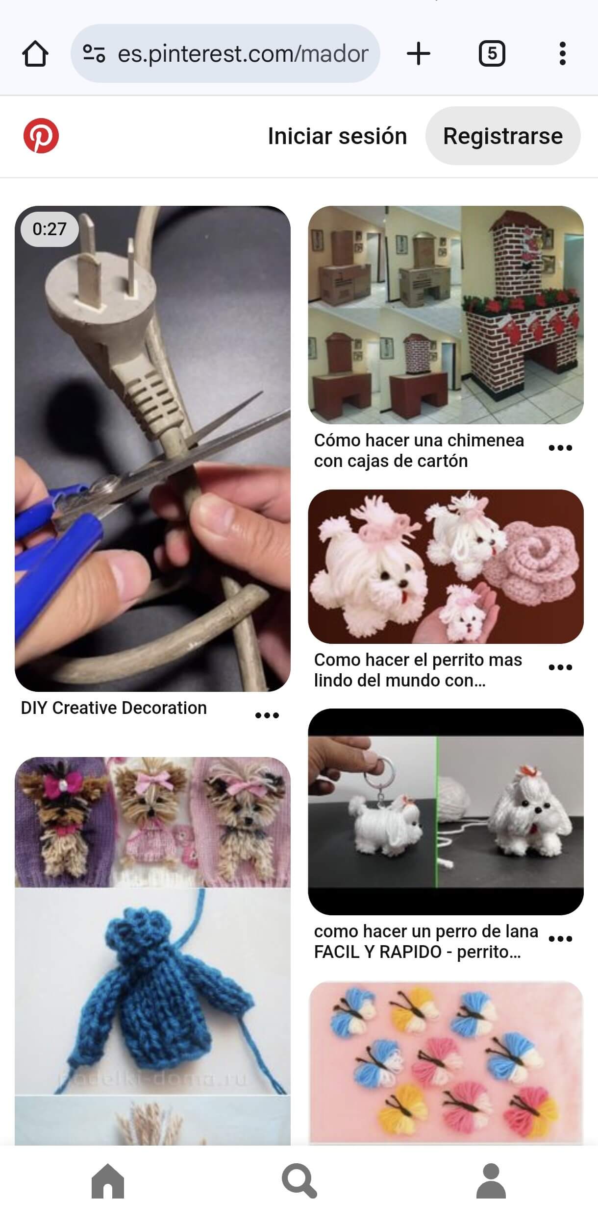 Manualidades?...Aplicaciones que debes conocer! 2 pinterest-manualidades