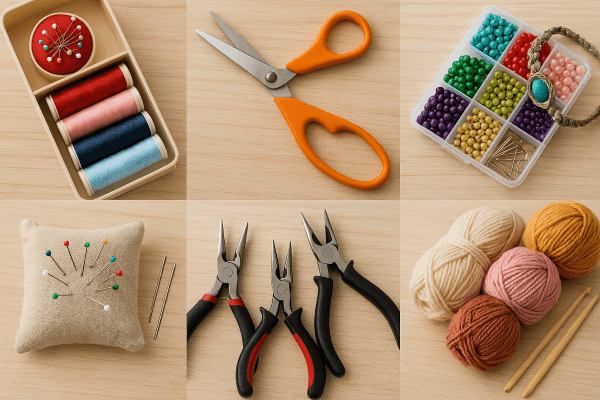 El Rincón de Adry 100 Materiales y herramientas para costura